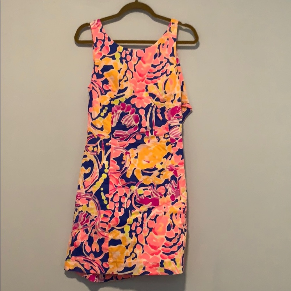 Barely worn Lilly Pulitzer dress with open back